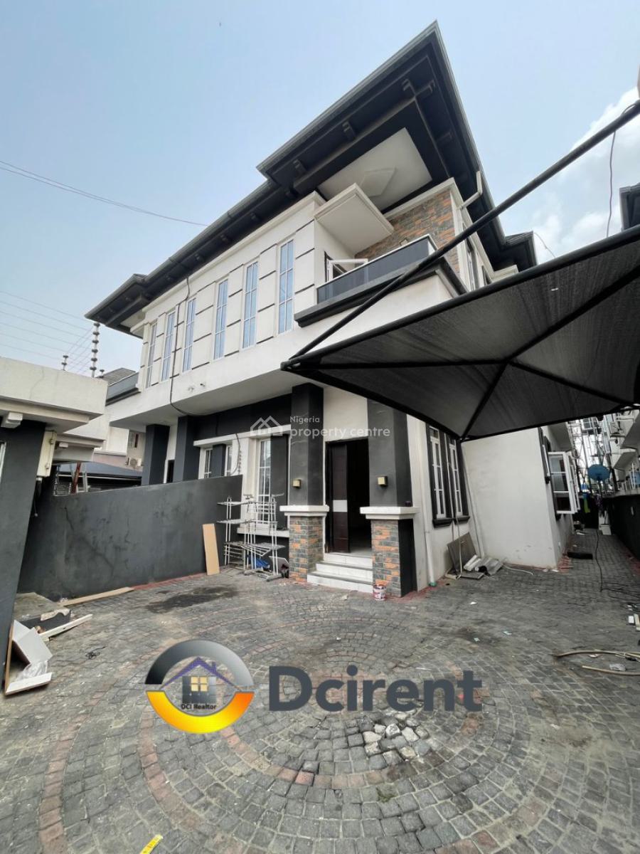 4 Bedrooms Semi Detached Duplex with 1 Bq, Osapa Estate, Osapa, Lekki, Lagos, Semi-detached Duplex for Rent