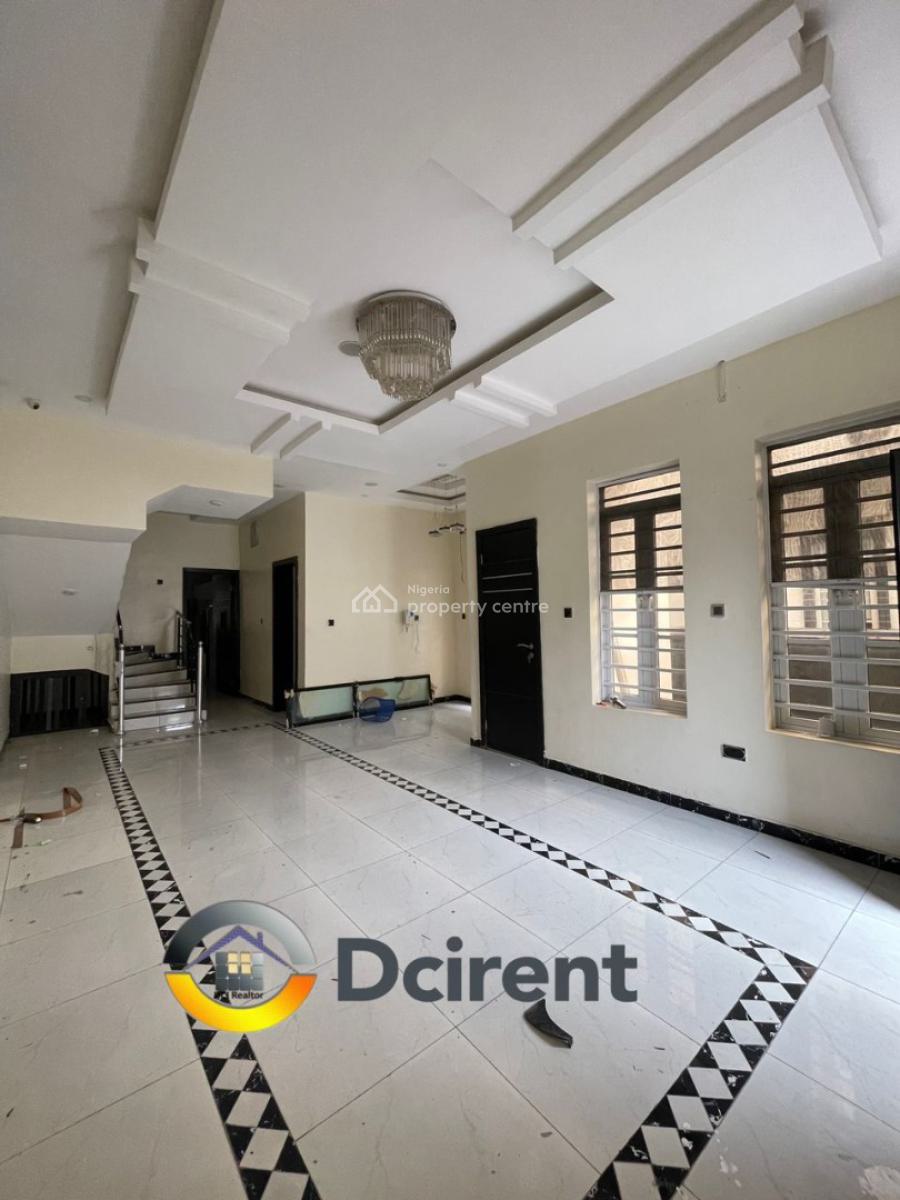 4 Bedrooms Semi Detached Duplex with 1 Bq, Osapa Estate, Osapa, Lekki, Lagos, Semi-detached Duplex for Rent