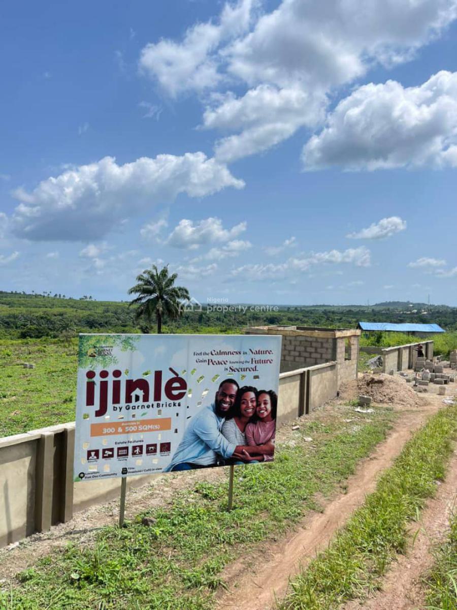 Land Measuring 500 Square Meters, Ijinle Estate Itun Osu Community, Epe, Lagos, Residential Land for Sale