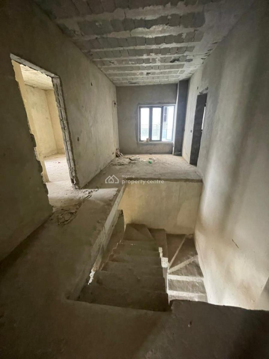 4 Bedroom Carcass Maisonette, Kizz Daniel Street, Ikate Elegushi, Lekki, Lagos, Flat / Apartment for Sale