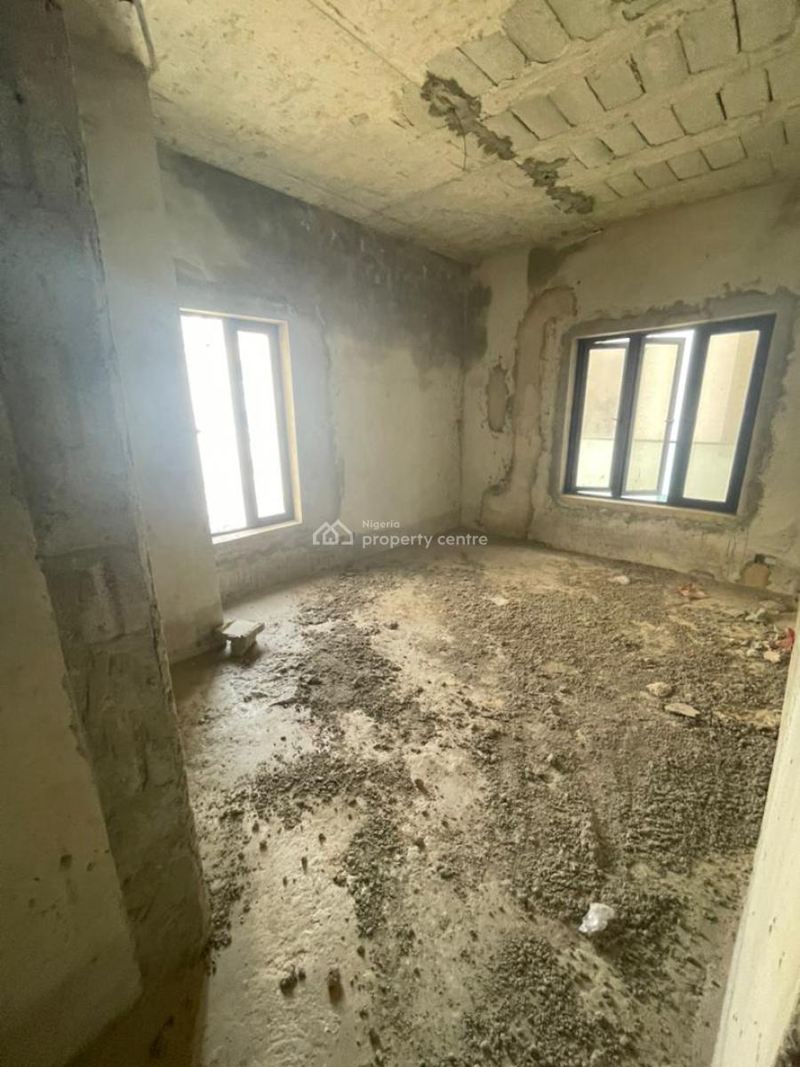 4 Bedroom Carcass Maisonette, Kizz Daniel Street, Ikate Elegushi, Lekki, Lagos, Flat / Apartment for Sale