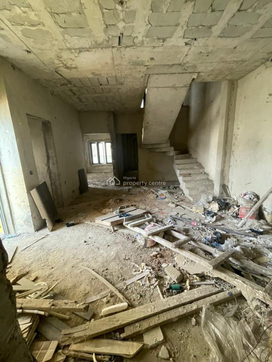 4 Bedroom Carcass Maisonette, Kizz Daniel Street, Ikate Elegushi, Lekki, Lagos, Flat / Apartment for Sale