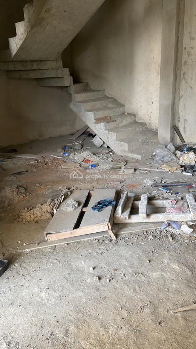 4 Bedroom Carcass Maisonette, Kizz Daniel Street, Ikate Elegushi, Lekki, Lagos, Flat / Apartment for Sale