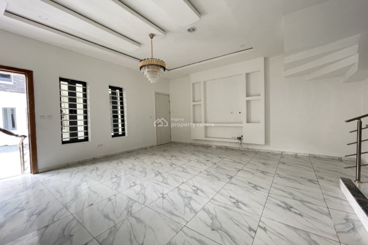 Spacious 4 Bedroom Semi-detached House with Bq, Oral Estate Extension, Lekki, Lagos, Semi-detached Duplex for Rent