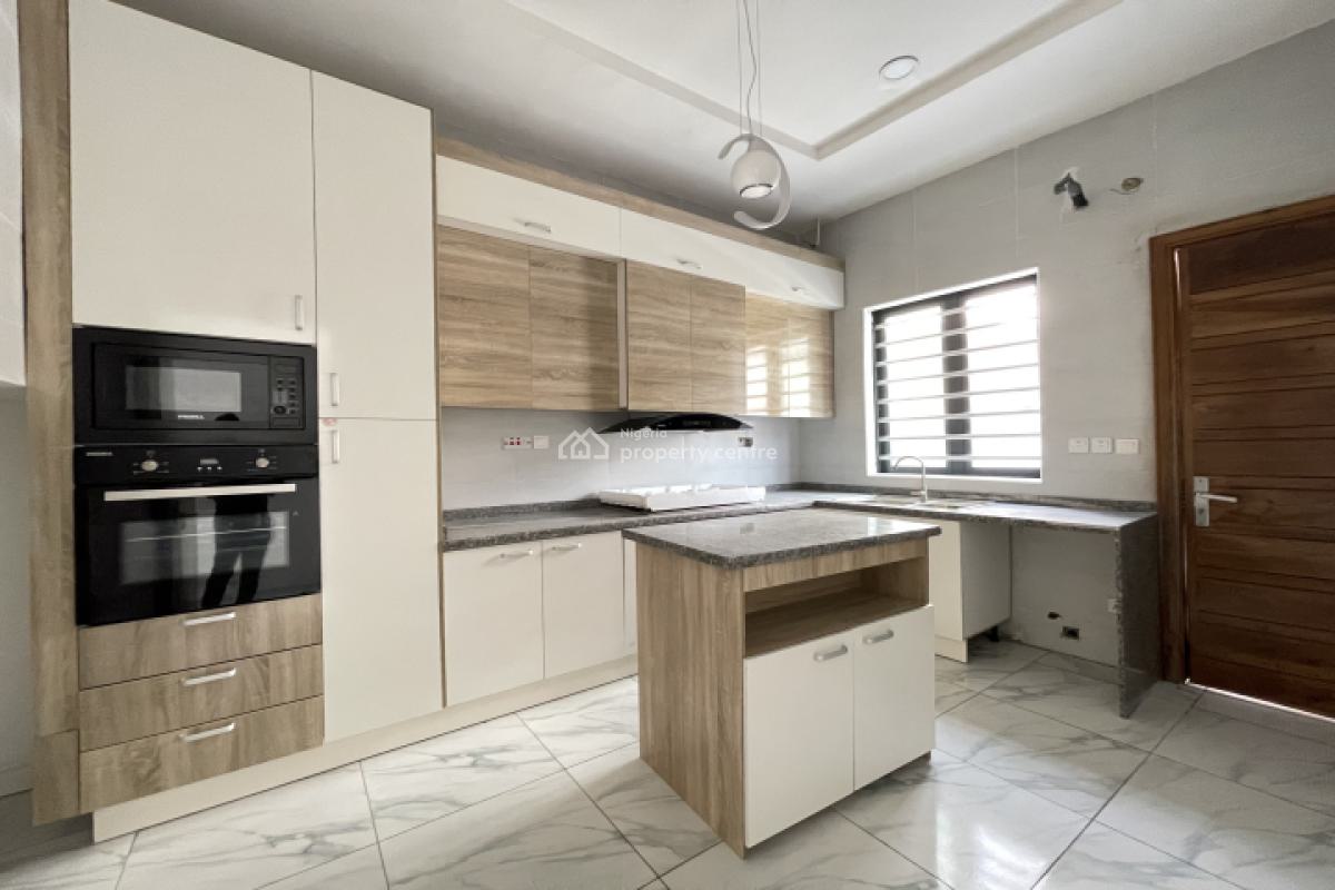 Spacious 4 Bedroom Semi-detached House with Bq, Oral Estate Extension, Lekki, Lagos, Semi-detached Duplex for Rent