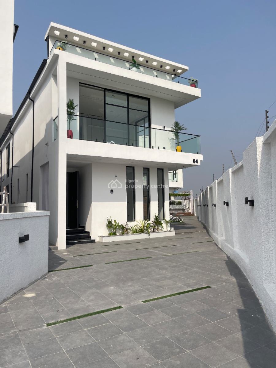 Luxury 5 Bedroom Duplex with Bq, Cinema , Swimming Pool & Gym, Chevron, Lekki, Lagos, Detached Duplex for Sale