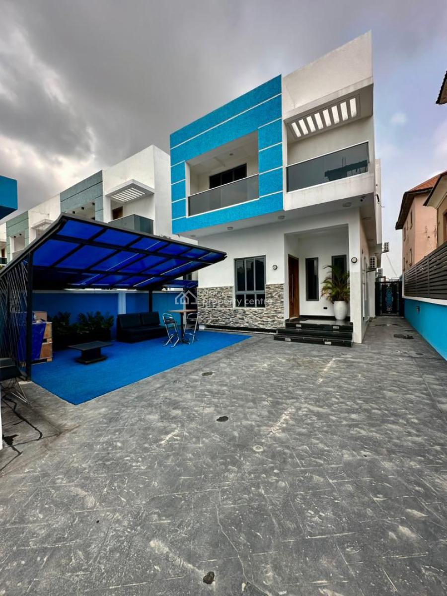 Stand Alone Furnished 5 Bedrooms Detached Duplex, Ikate, Lekki, Lagos, Detached Duplex for Rent