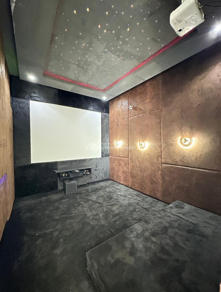 Magnificently Built 5 Bedroom Detached Duplex with Bq, Pool, Cinema, Lekki County, Ikota, Lekki, Lagos, Detached Duplex for Sale