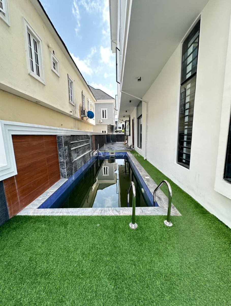 Magnificently Built 5 Bedroom Detached Duplex with Bq, Pool, Cinema, Lekki County, Ikota, Lekki, Lagos, Detached Duplex for Sale