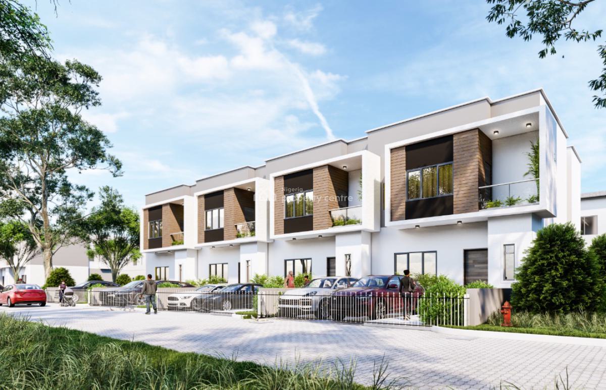 Luxury 3 Bedroom Terraces with Bq, The Oranges, Awoyaya, Ibeju Lekki, Lagos, Terraced Duplex for Sale