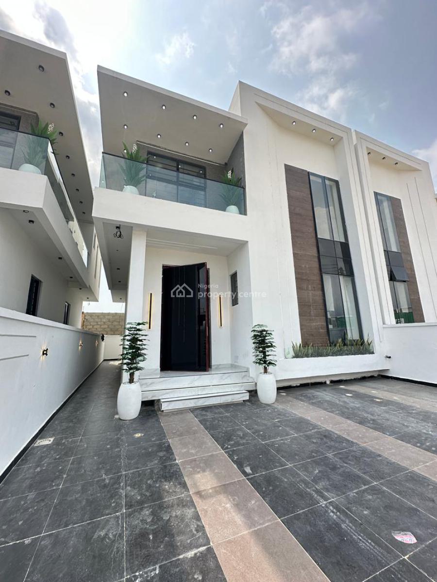 Exquisite 4 Bedroom Semi-detached Duplex with Bq, Lekki, Lagos, Detached Duplex for Sale