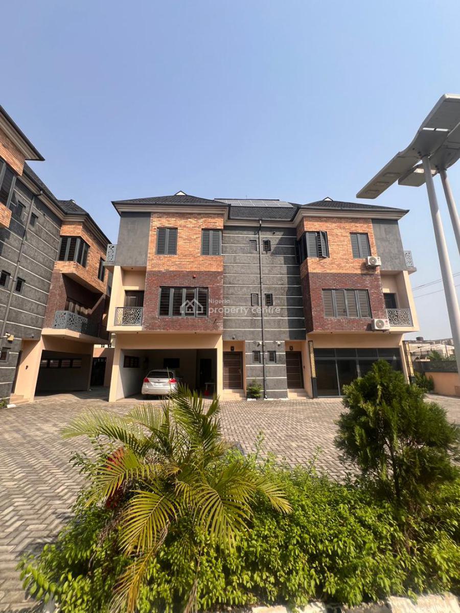 Luxury 4 Bedroom Terrace with Bq., Ilasan, Lekki, Lagos, Terraced Duplex for Sale