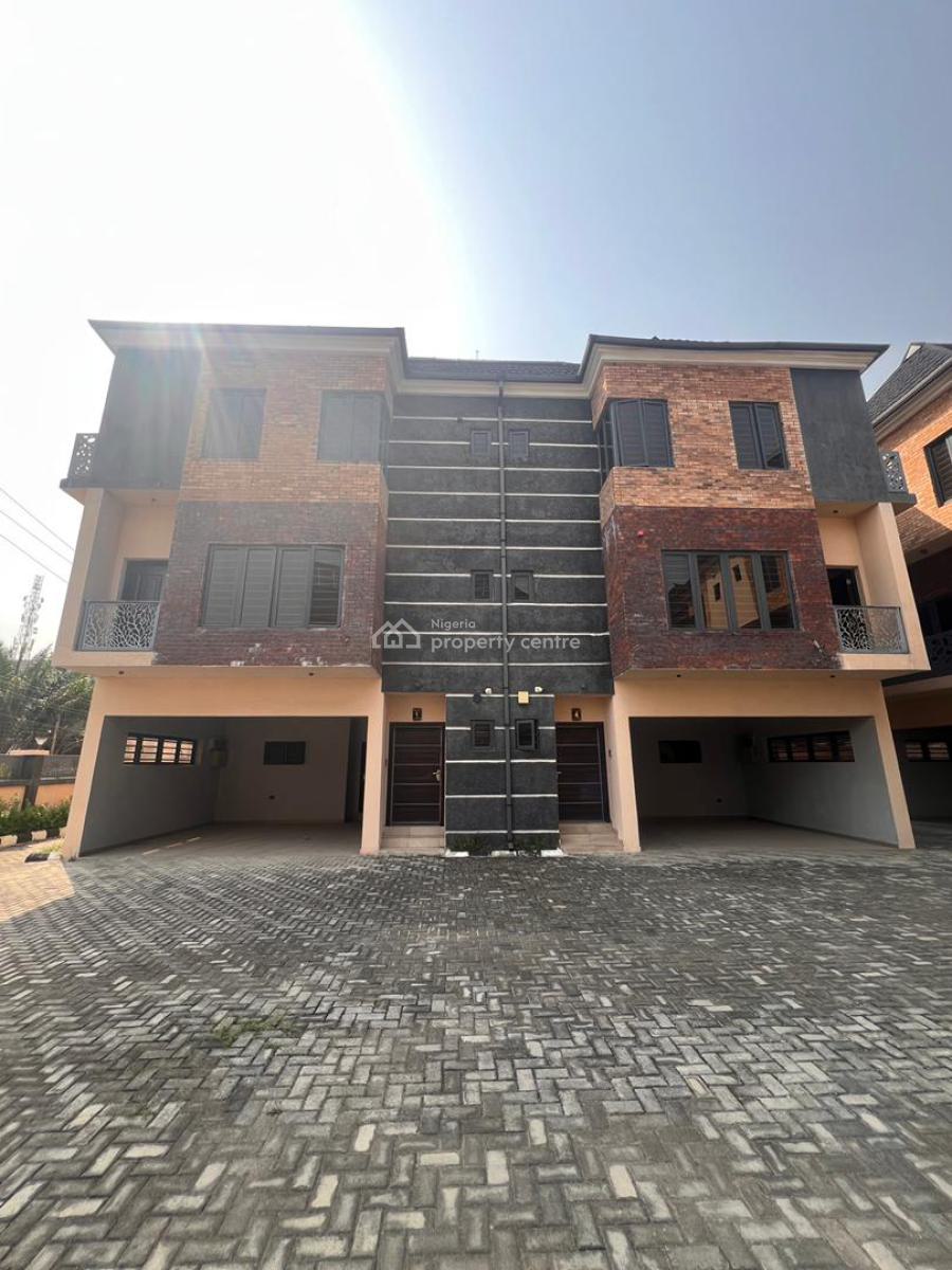Luxury 4 Bedroom Terrace with Bq., Ilasan, Lekki, Lagos, Terraced Duplex for Sale