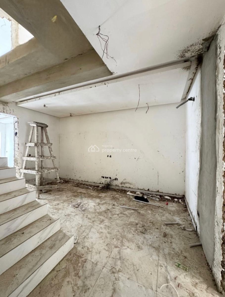 Contemporary 5 Bedroom Terrace Duplex with Swimming Pool and Bq, Banana Island, Ikoyi, Lagos, Terraced Duplex for Sale