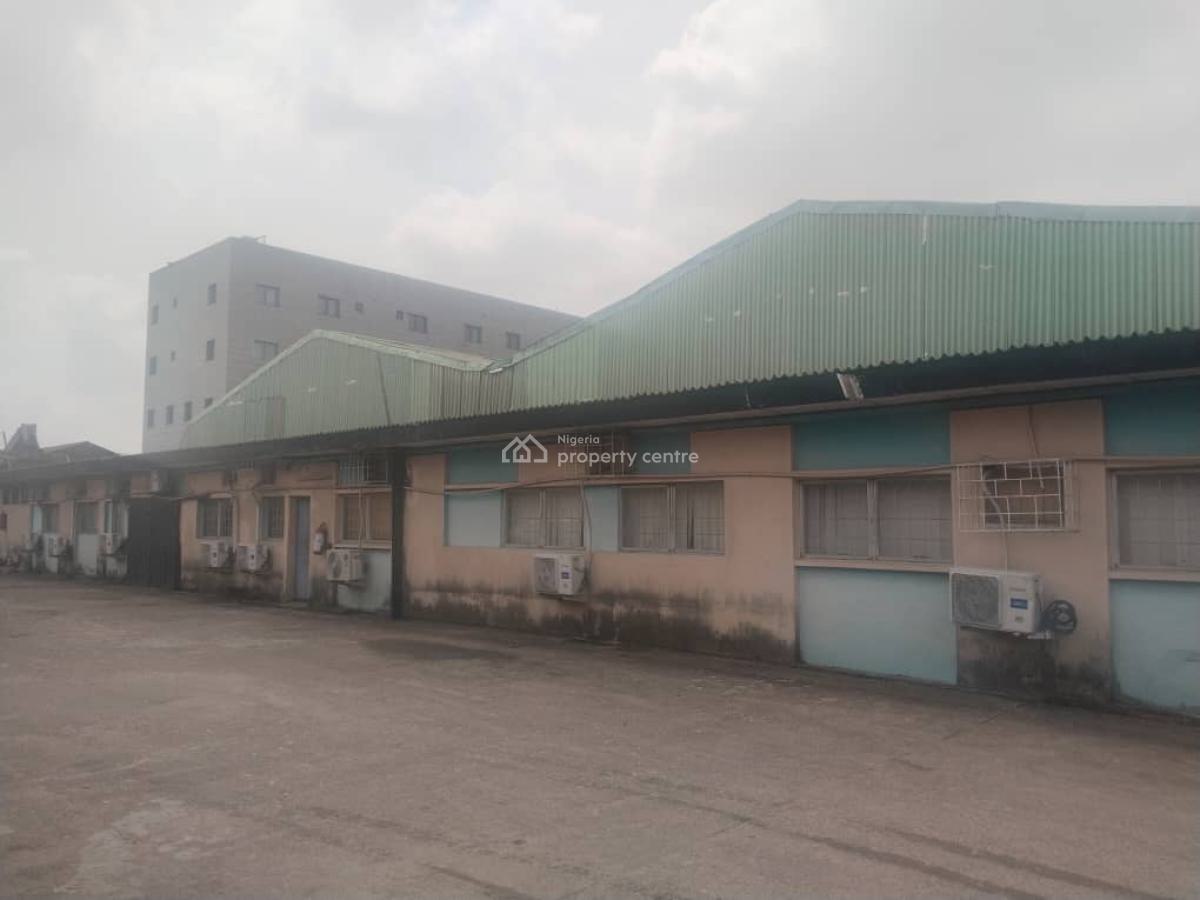 Multiple Bays Warehouses 10,000sqm with Offices on 2.7acres Land, Matori Industrial Estate, Mushin, Lagos, Warehouse for Sale