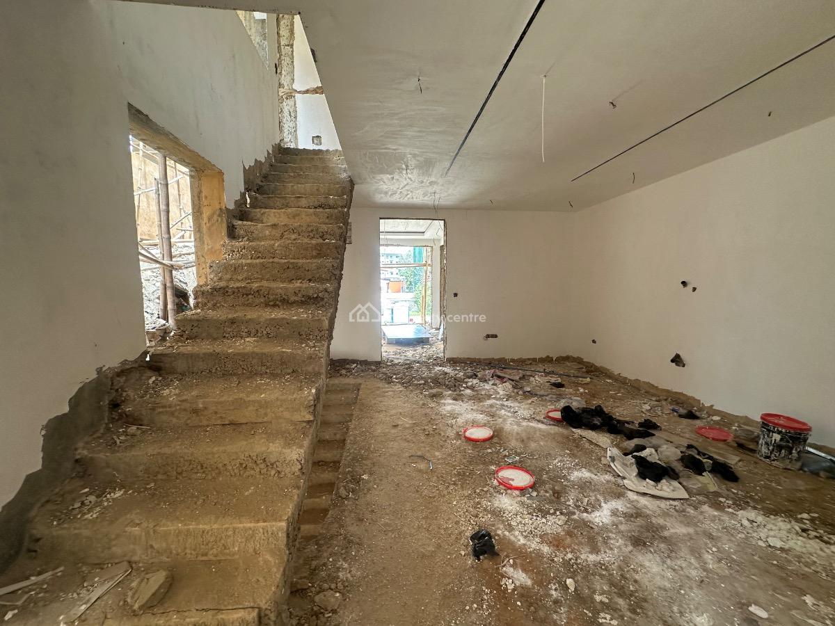 70% Complete 4 Bedroom Semi- Detached  Duplex, Old Ikoyi, Ikoyi, Lagos, Semi-detached Duplex for Sale