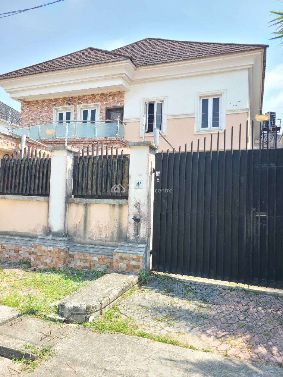 Spacious 5 Bedroom Detached Duplex with 1bq, Ikota Villa Estate, Behind Mega Chicken, Ikota, Lekki, Lagos, Detached Duplex for Rent