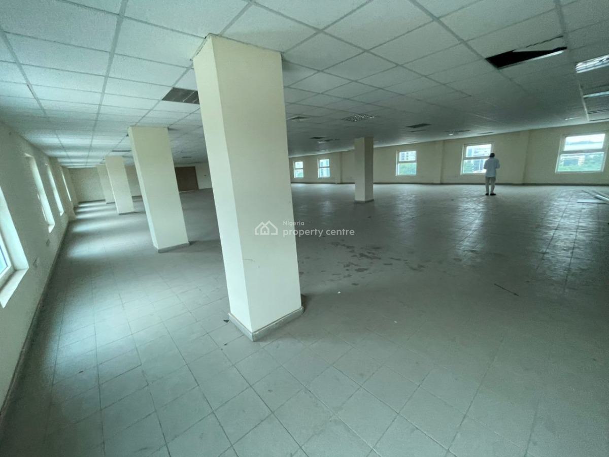 Well Partitioned 250sqm and 300sqm on 5th Floor with Elevator, Off Constitution Ave, Central Business District, Abuja, Office Space for Rent