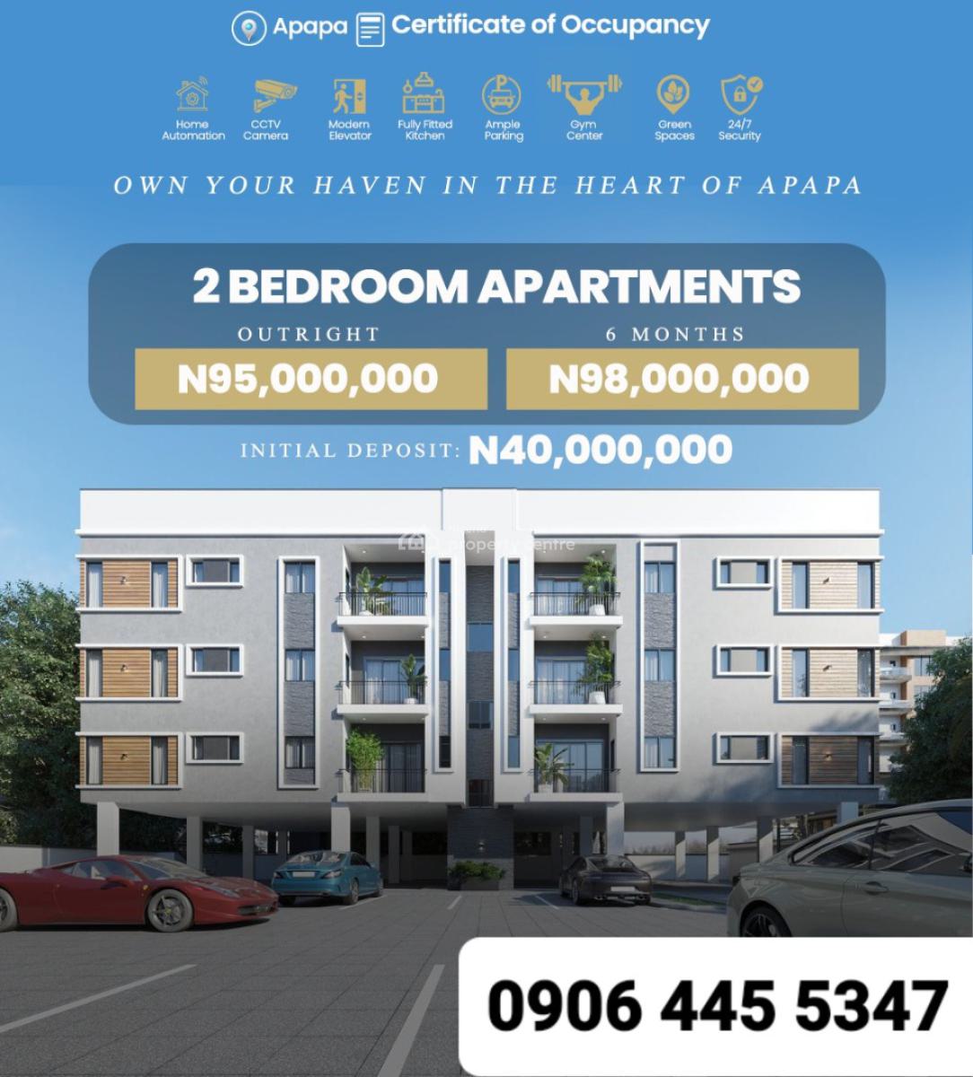 2 Bedrooms Apartments, Pelewura, Apapa, Lagos, Flat / Apartment for Sale