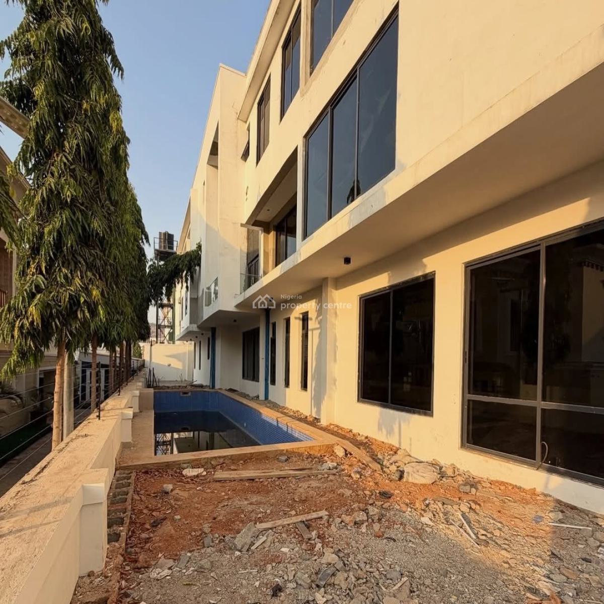 Luxury 5 Bedroom Fully Detached Duplex with Elevator,gym,pool,cinema, Katampe Extension, Katampe, Abuja, Detached Duplex for Sale