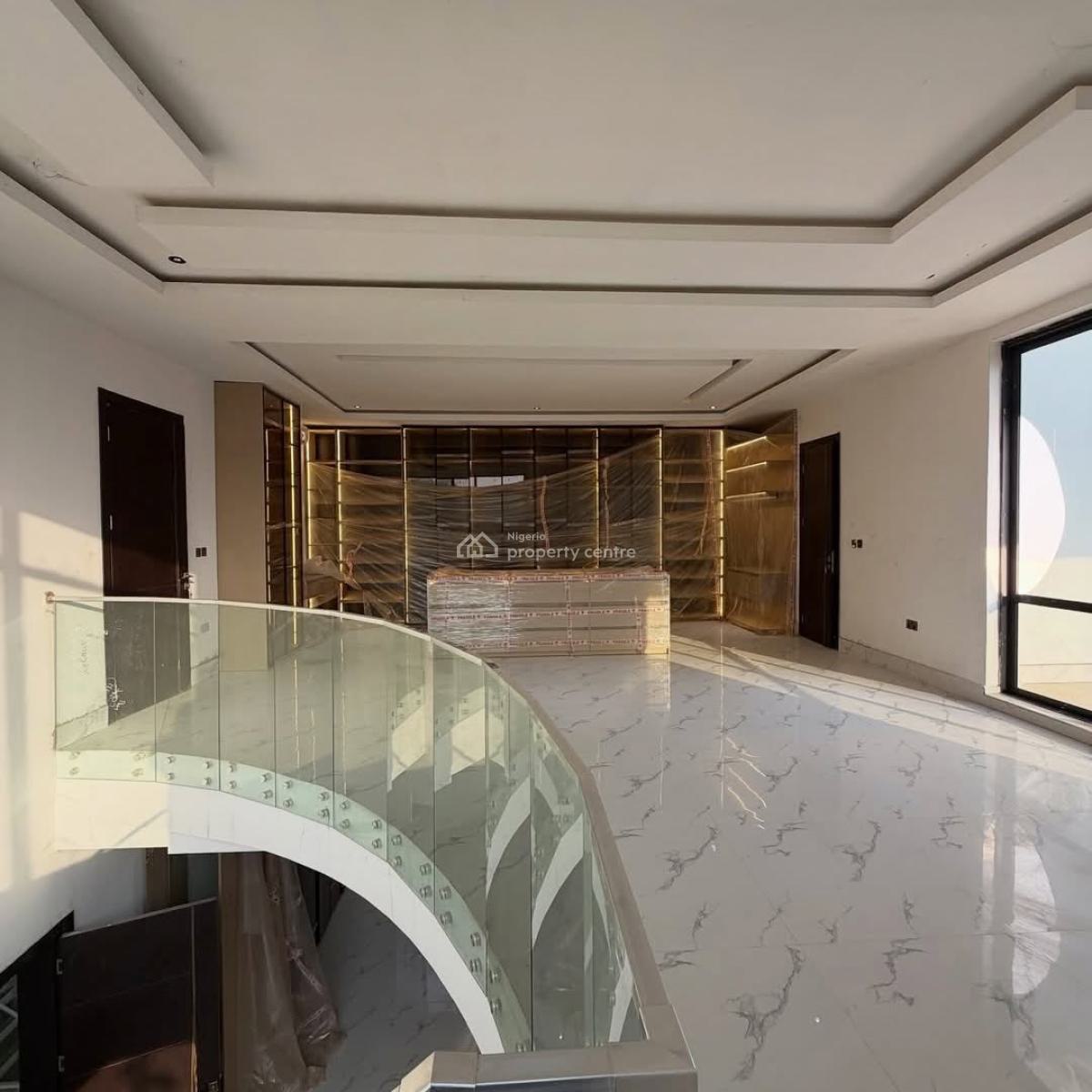 Luxury 5 Bedroom Fully Detached Duplex with Elevator,gym,pool,cinema, Katampe Extension, Katampe, Abuja, Detached Duplex for Sale