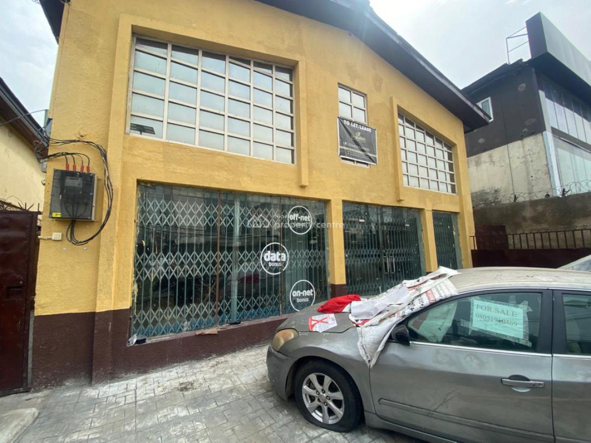 Self Compound 300sqm with 3 Bedroom Apartment Attached Commercial Use, Awolowo, Ikoyi, Lagos, Commercial Property for Rent