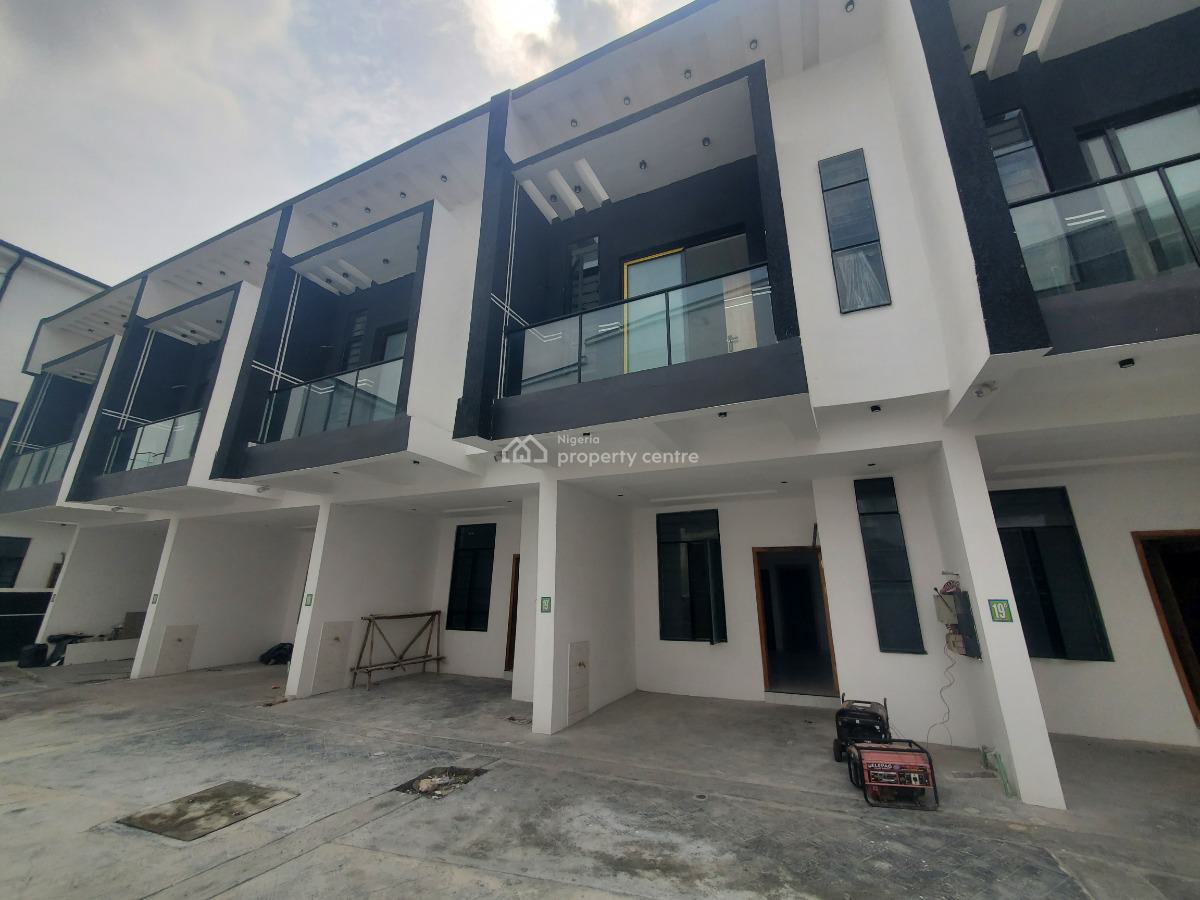 Newly Built 3-bedroom Terrace Duplex, Chevron Area, Lekki, Lagos, Terraced Duplex for Sale