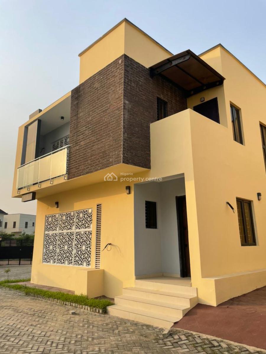 Very Spacious 4-bedroom Fully Detached Duplex with Communal Pool ,park, Lekki Scheme 2, Abraham Adesanya, Ajah, Lagos, Detached Duplex for Sale