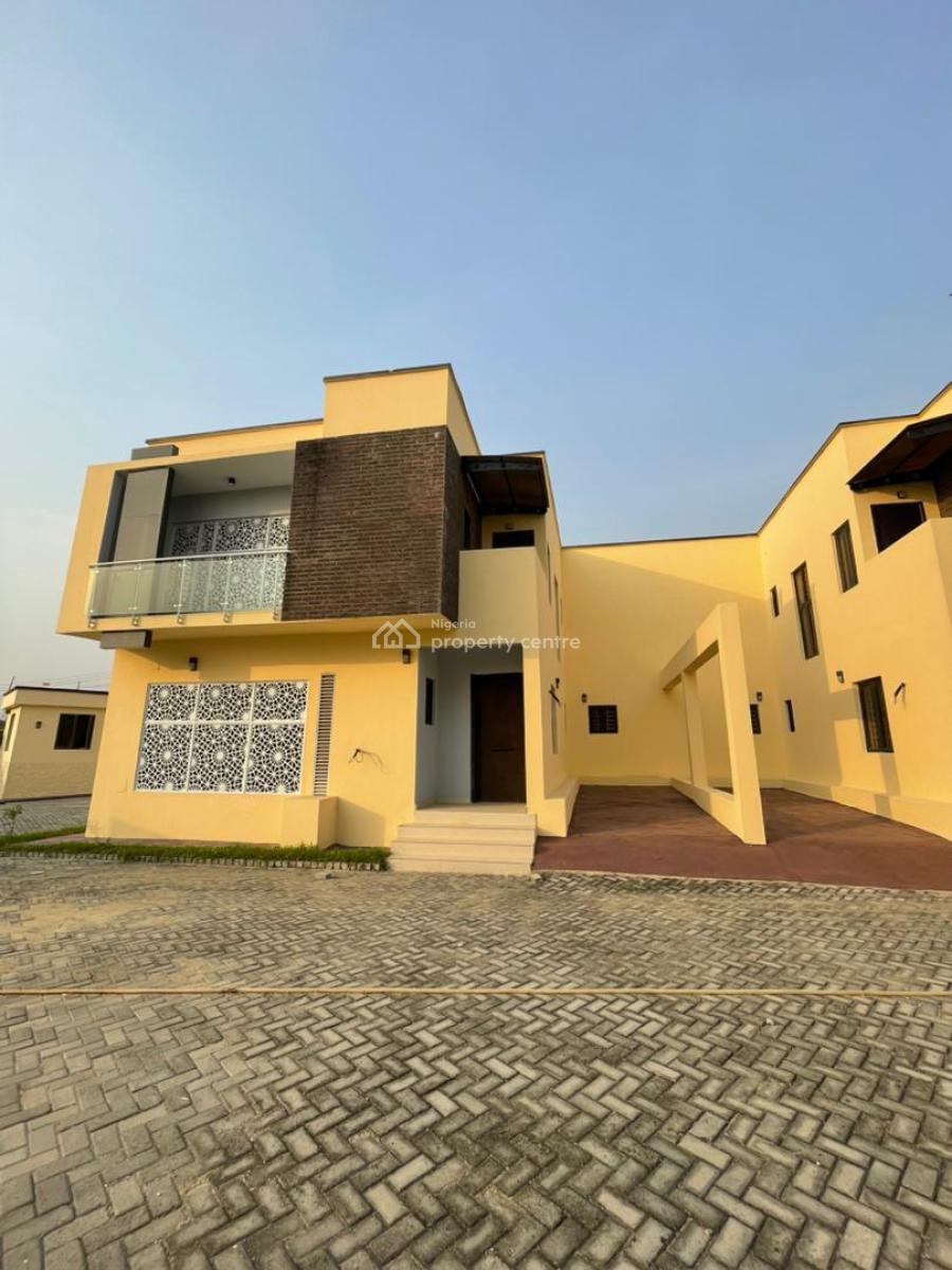 Very Spacious 4-bedroom Fully Detached Duplex with Communal Pool ,park, Lekki Scheme 2, Abraham Adesanya, Ajah, Lagos, Detached Duplex for Sale