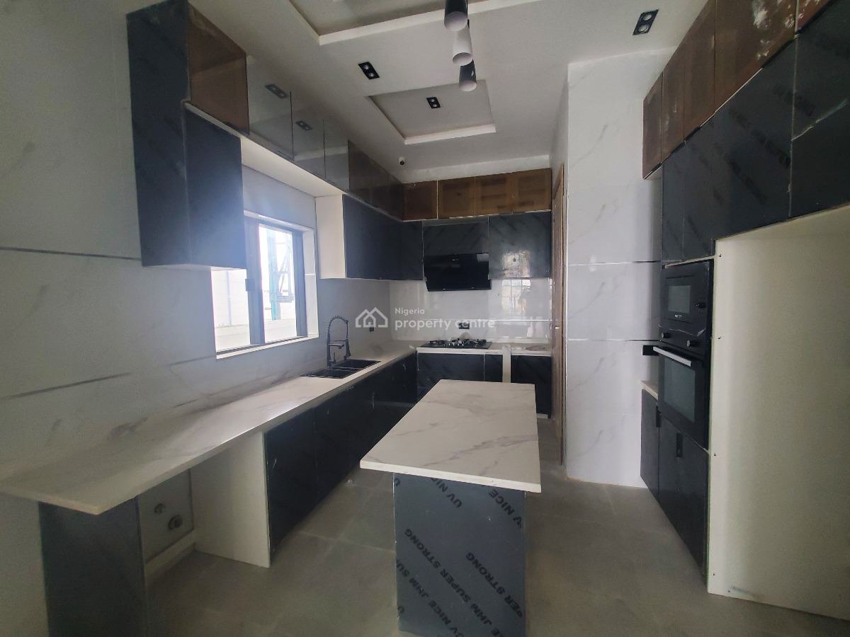 Newly Built 4-bedroom Fully Detached Duplex with Swimming Pool, Chevron Area, Lekki, Lagos, Detached Duplex for Sale