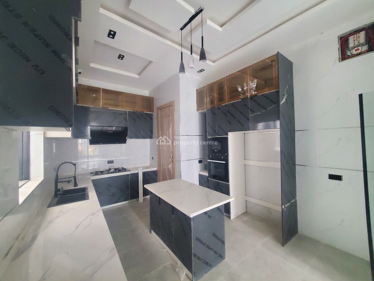 Newly Built 4-bedroom Fully Detached Duplex with Swimming Pool, Chevron Area, Lekki, Lagos, Detached Duplex for Sale