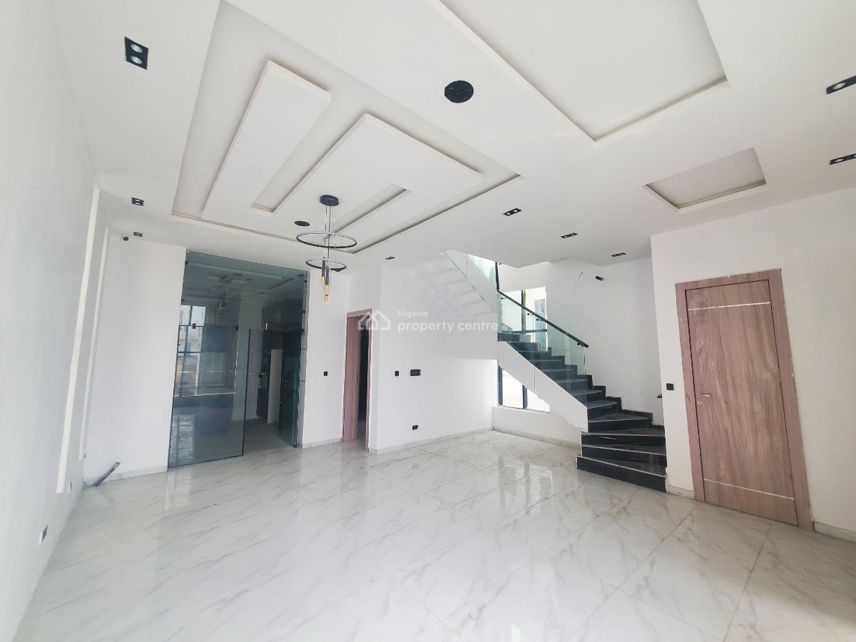 Newly Built 4-bedroom Fully Detached Duplex with Swimming Pool, Chevron Area, Lekki, Lagos, Detached Duplex for Sale