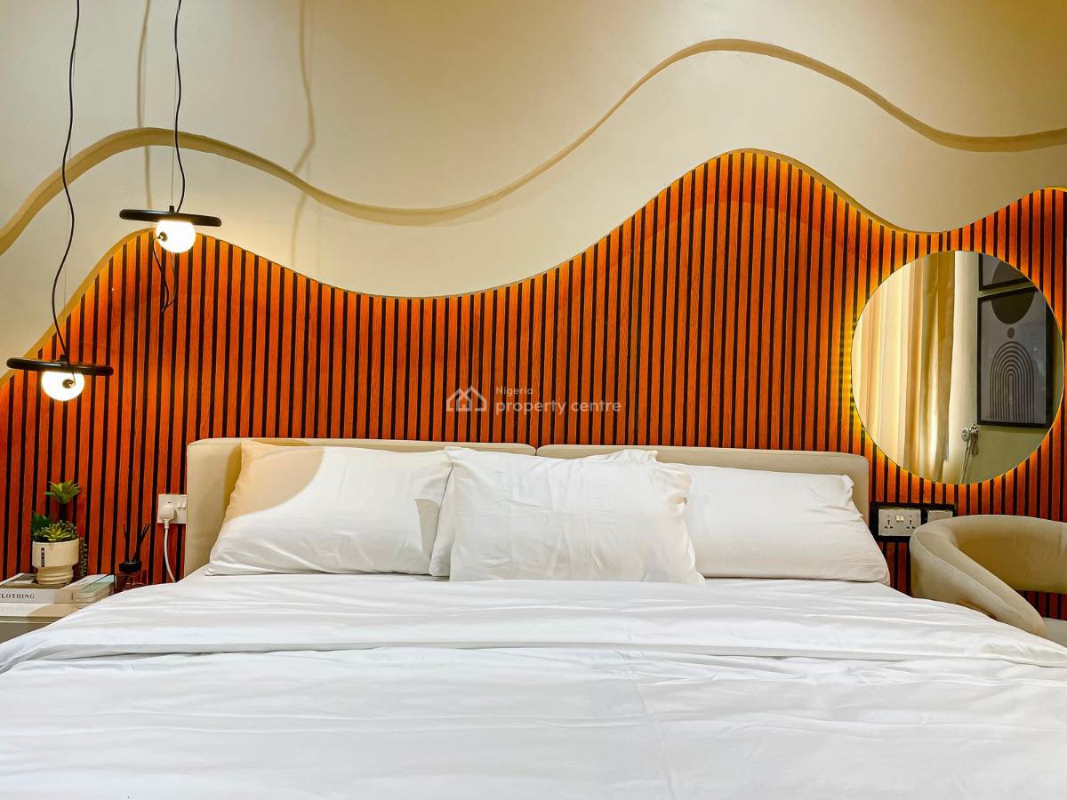 Fully Furnished & Elegantly Finished 1-bedroom Apartment, Ikate, Lekki, Lagos, Flat / Apartment Short Let