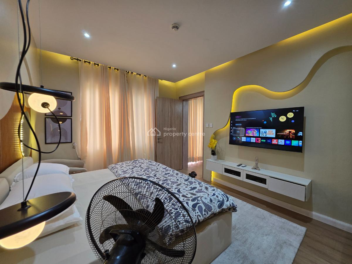 Fully Furnished & Elegantly Finished 1-bedroom Apartment, Ikate, Lekki, Lagos, Flat / Apartment Short Let