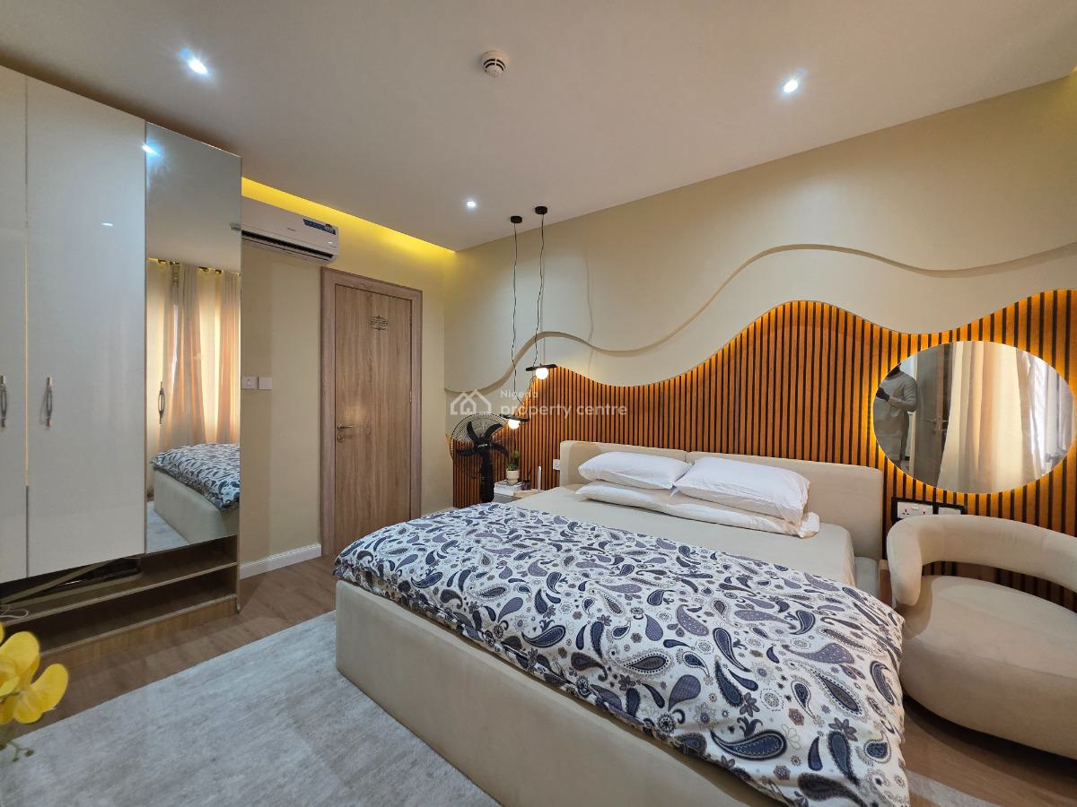 Fully Furnished & Elegantly Finished 1-bedroom Apartment, Ikate, Lekki, Lagos, Flat / Apartment Short Let