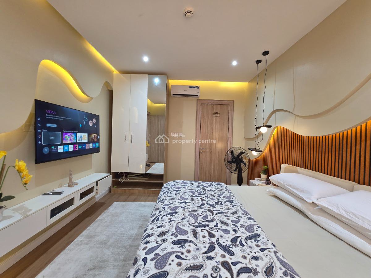 Fully Furnished & Elegantly Finished 1-bedroom Apartment, Ikate, Lekki, Lagos, Flat / Apartment Short Let