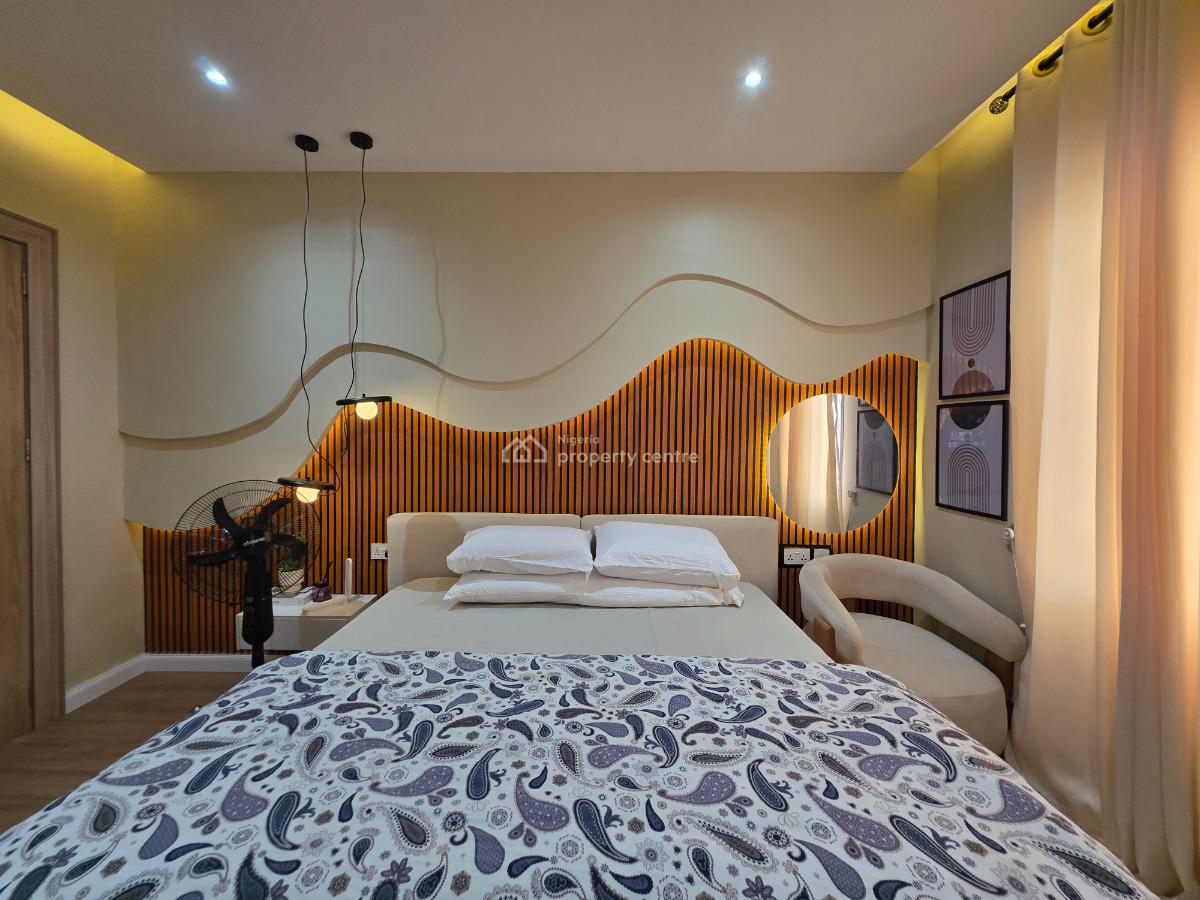 Fully Furnished & Elegantly Finished 1-bedroom Apartment, Ikate, Lekki, Lagos, Flat / Apartment Short Let