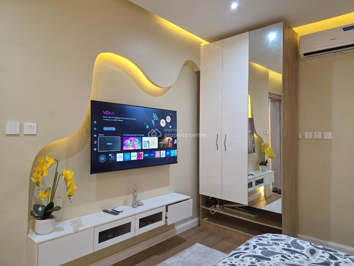Fully Furnished & Elegantly Finished 1-bedroom Apartment, Ikate, Lekki, Lagos, Flat / Apartment Short Let