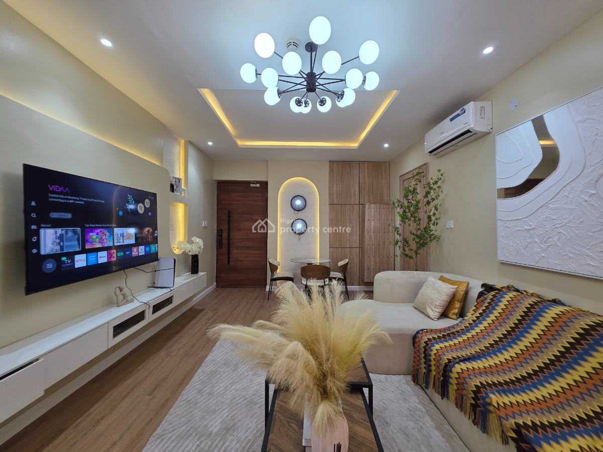 Fully Furnished & Elegantly Finished 1-bedroom Apartment, Ikate, Lekki, Lagos, Flat / Apartment Short Let