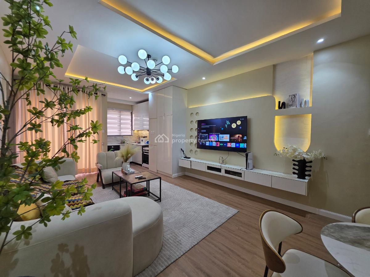 Fully Furnished & Elegantly Finished 1-bedroom Apartment, Ikate, Lekki, Lagos, Flat / Apartment Short Let