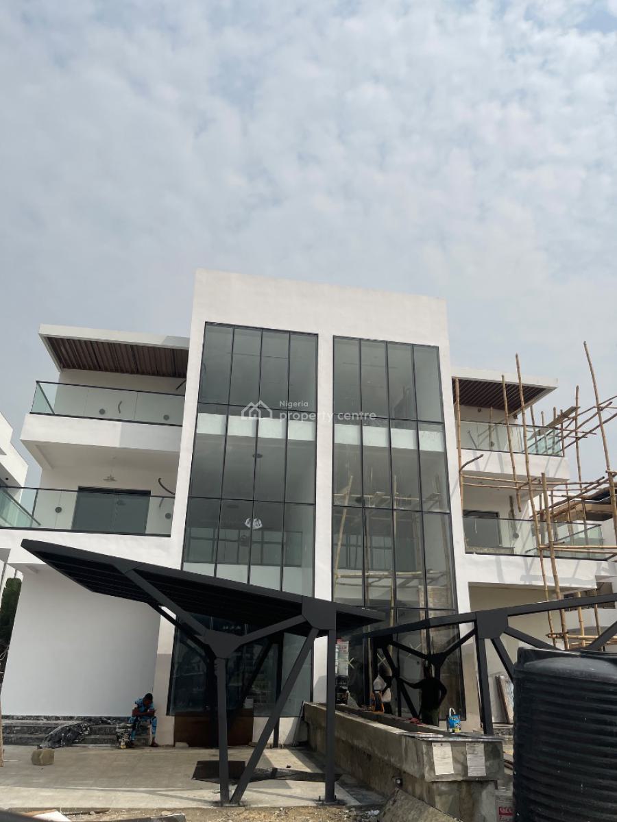 5 Bedroom Luxury House with Two Rooms Bq, Cowrie Creek, Lekki, Lagos, Semi-detached Duplex for Sale