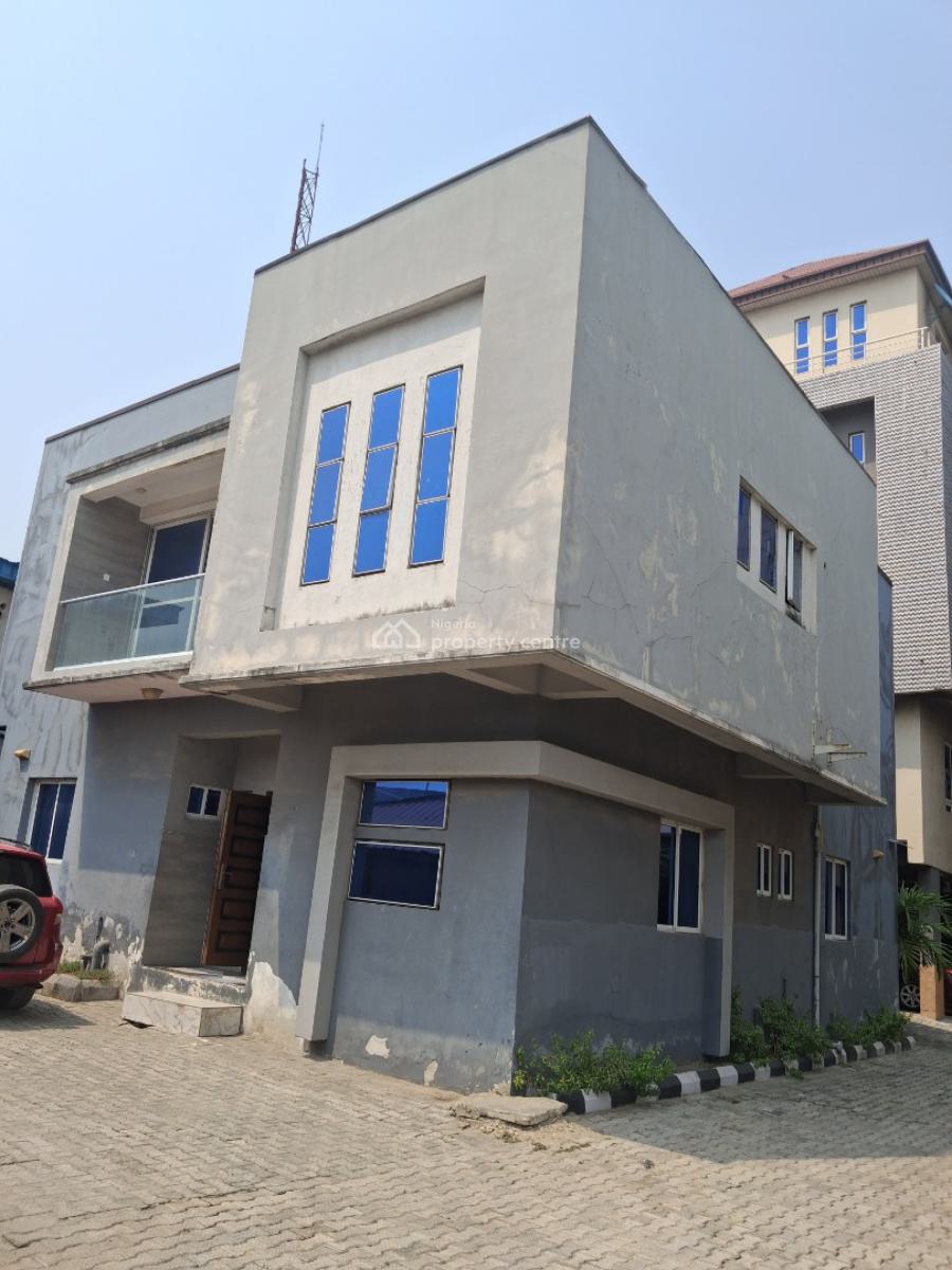 Spacious 4 Bedroom Duplex with Bq, 1st Gate, Igbokusu, Jakande, Lekki, Lagos, Detached Duplex for Sale