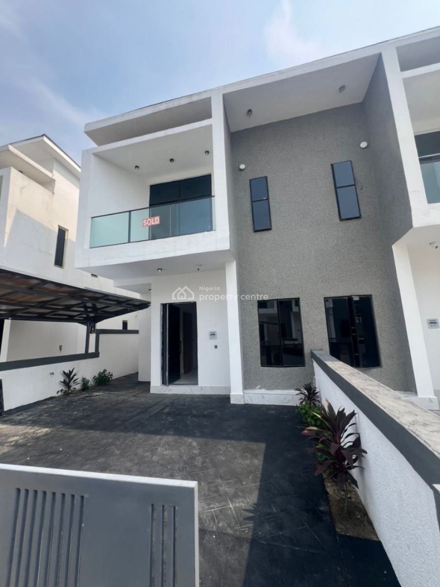 4 Bedroom Semi Detached Duplex with Bq, Orchid Road, Lekki, Lagos, Semi-detached Duplex for Rent