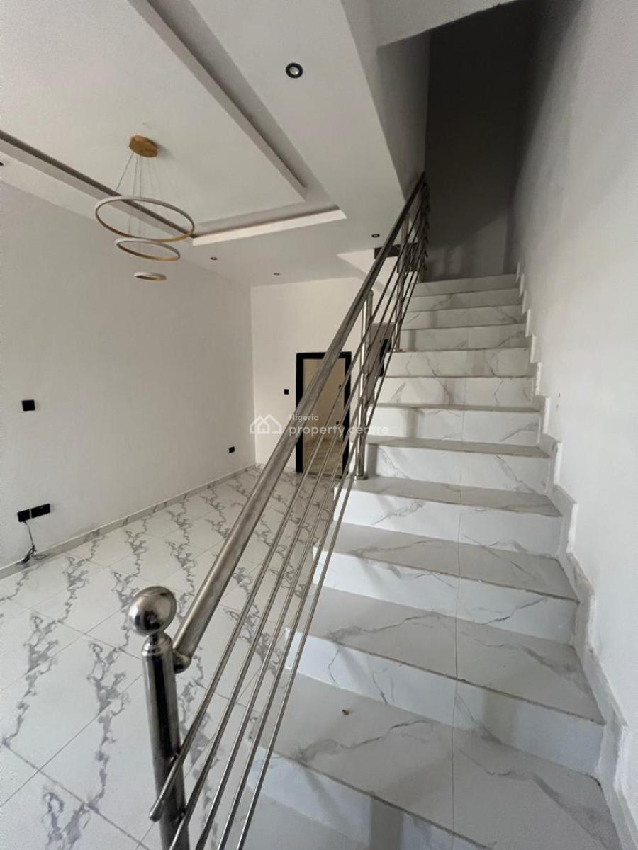 Lovely 3 Bedroom Terrace Duplex in a Secure Estate, Sangotedo, Ajah, Lagos, Terraced Duplex for Rent