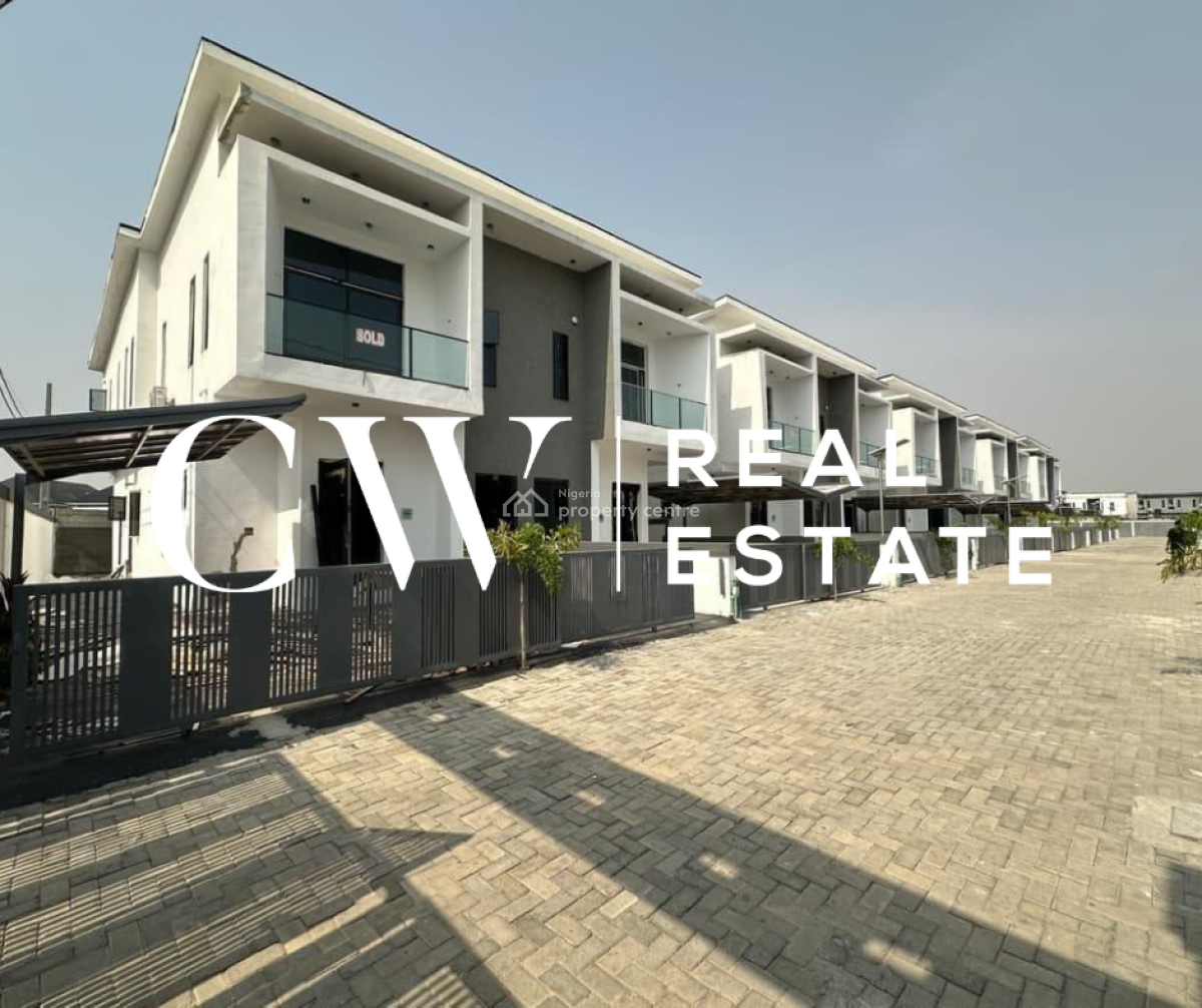 4 Bedroom Semi-detached House with Bq, Lekki, Lagos, Semi-detached Duplex for Rent