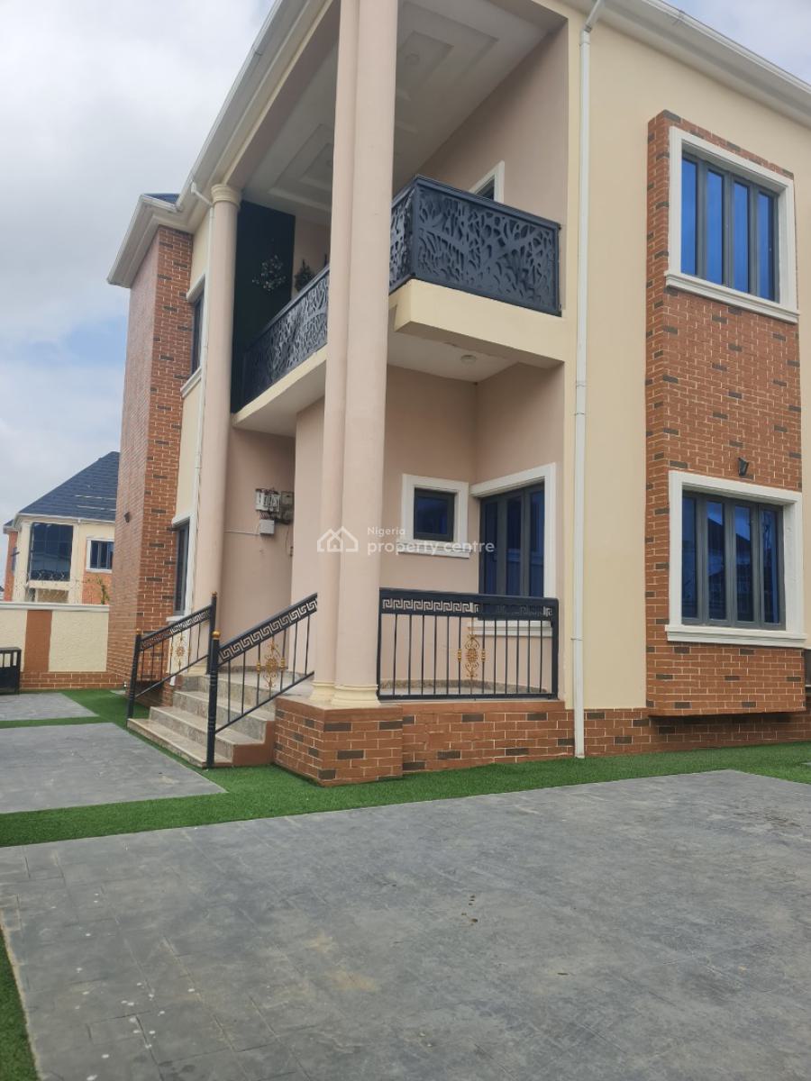 Smart 4 Bedroom Detach Duplex with Attached Bq, Estate Along Von Road, Lugbe District, Abuja, Detached Duplex for Rent