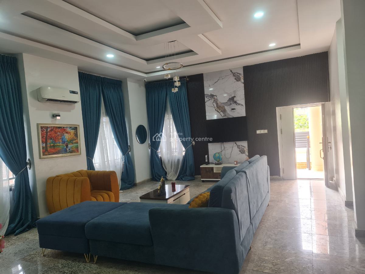 Smart 4 Bedroom Detach Duplex with Attached Bq, Estate Along Von Road, Lugbe District, Abuja, Detached Duplex for Rent