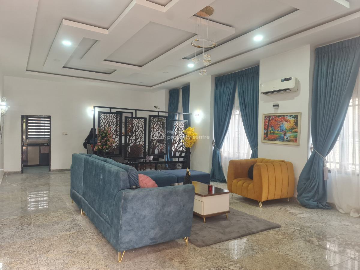 Smart 4 Bedroom Detach Duplex with Attached Bq, Estate Along Von Road, Lugbe District, Abuja, Detached Duplex for Rent