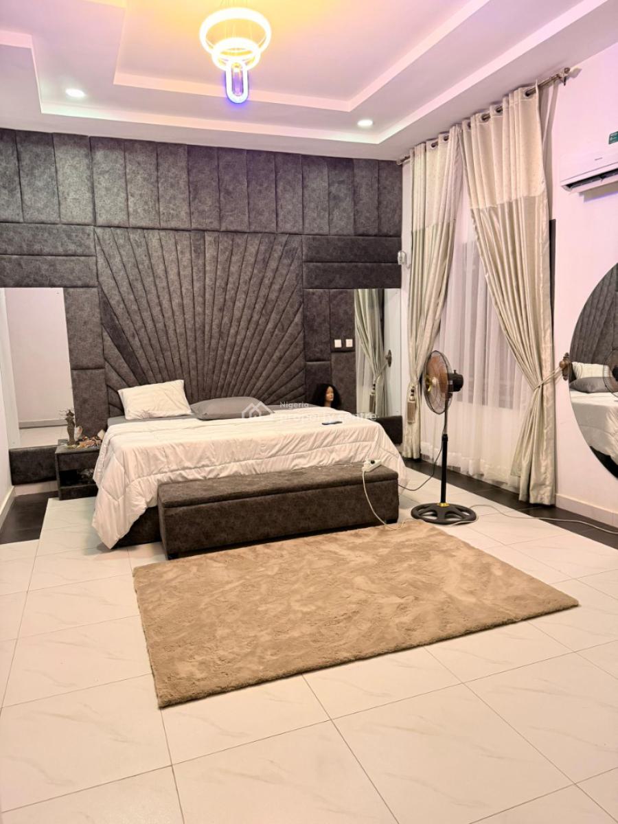 Smart 4 Bedroom Detach Duplex with Attached Bq, Estate Along Von Road, Lugbe District, Abuja, Detached Duplex for Rent