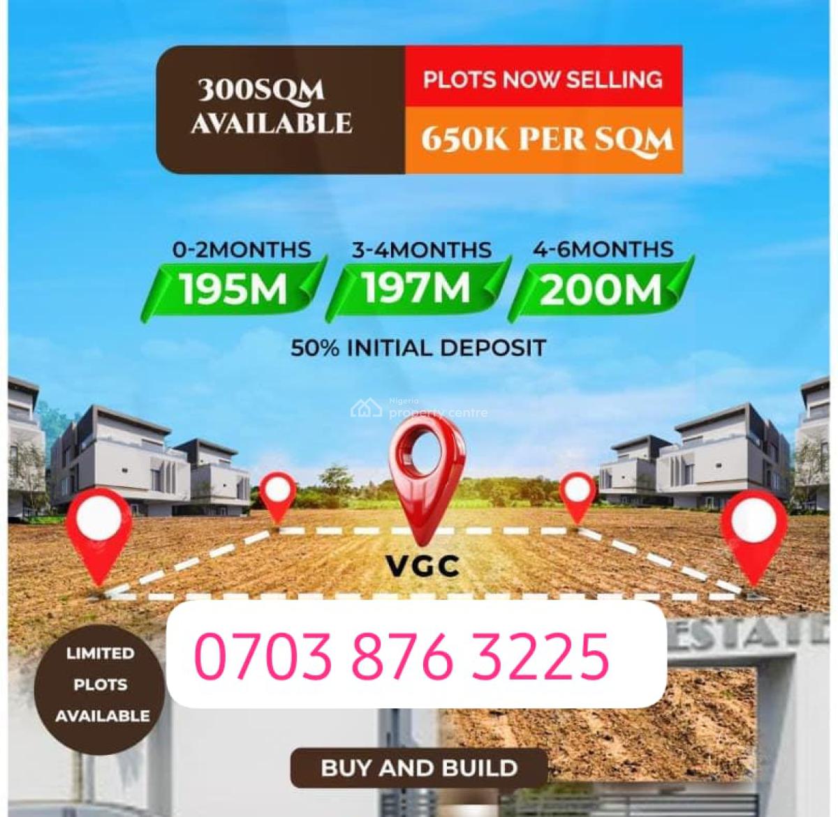 Residential Land, Main Vgc, Lekki, Lagos, Residential Land for Sale